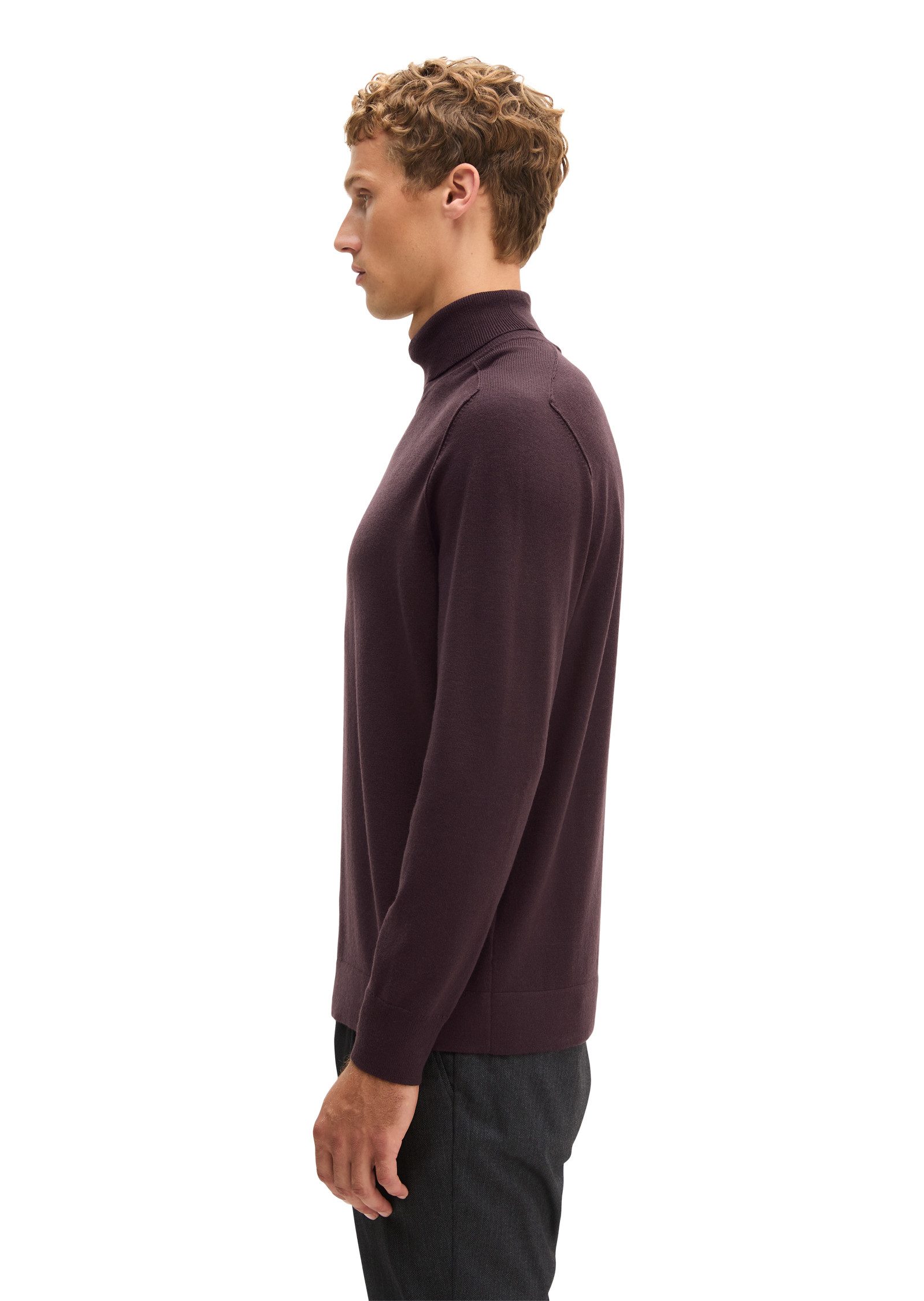 Marc O'Polo Rollkragenpullover aus weicher Merinowolle – Bild 2 von 5