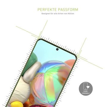 KMP Creative Lifesytle Product Smart²Glass für Samsung Galaxy A71 Doublepack für Samsung Galaxy A71, Displayschutzglas, Doublepack, 1 Stück, klare Sicht