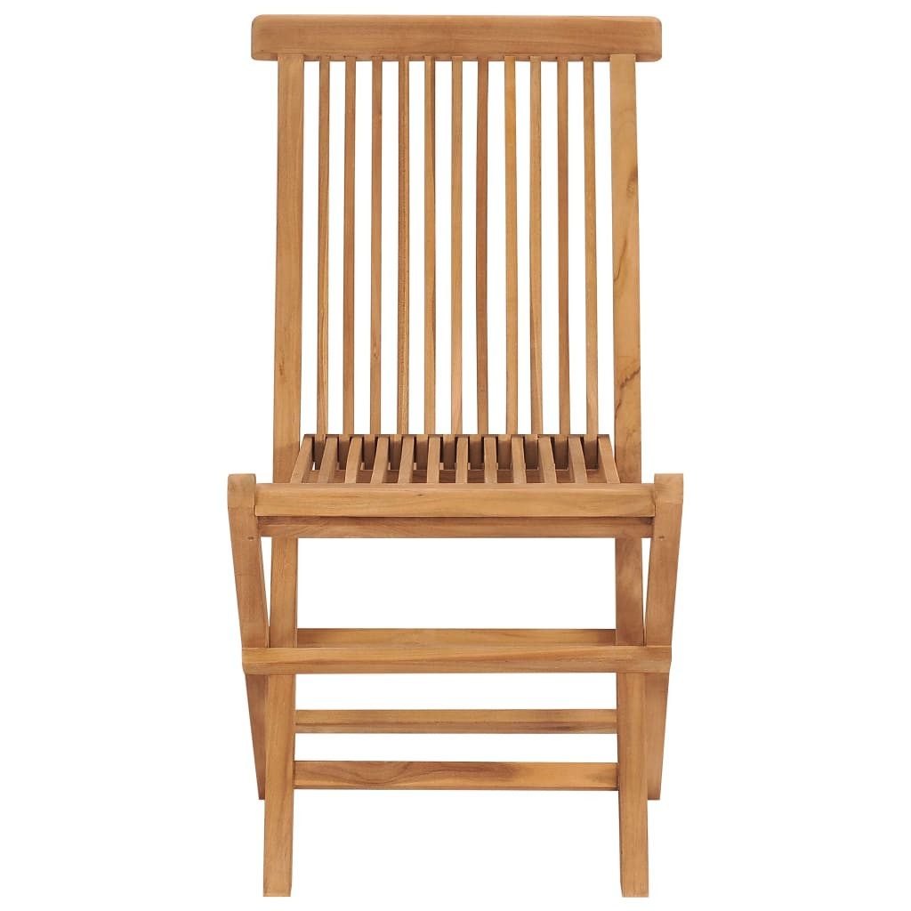 furnicato Gartenstuhl Gartenstuhl-Set Naturholz 46x62x90 cm, klappbar, 2er-Set (2 St)