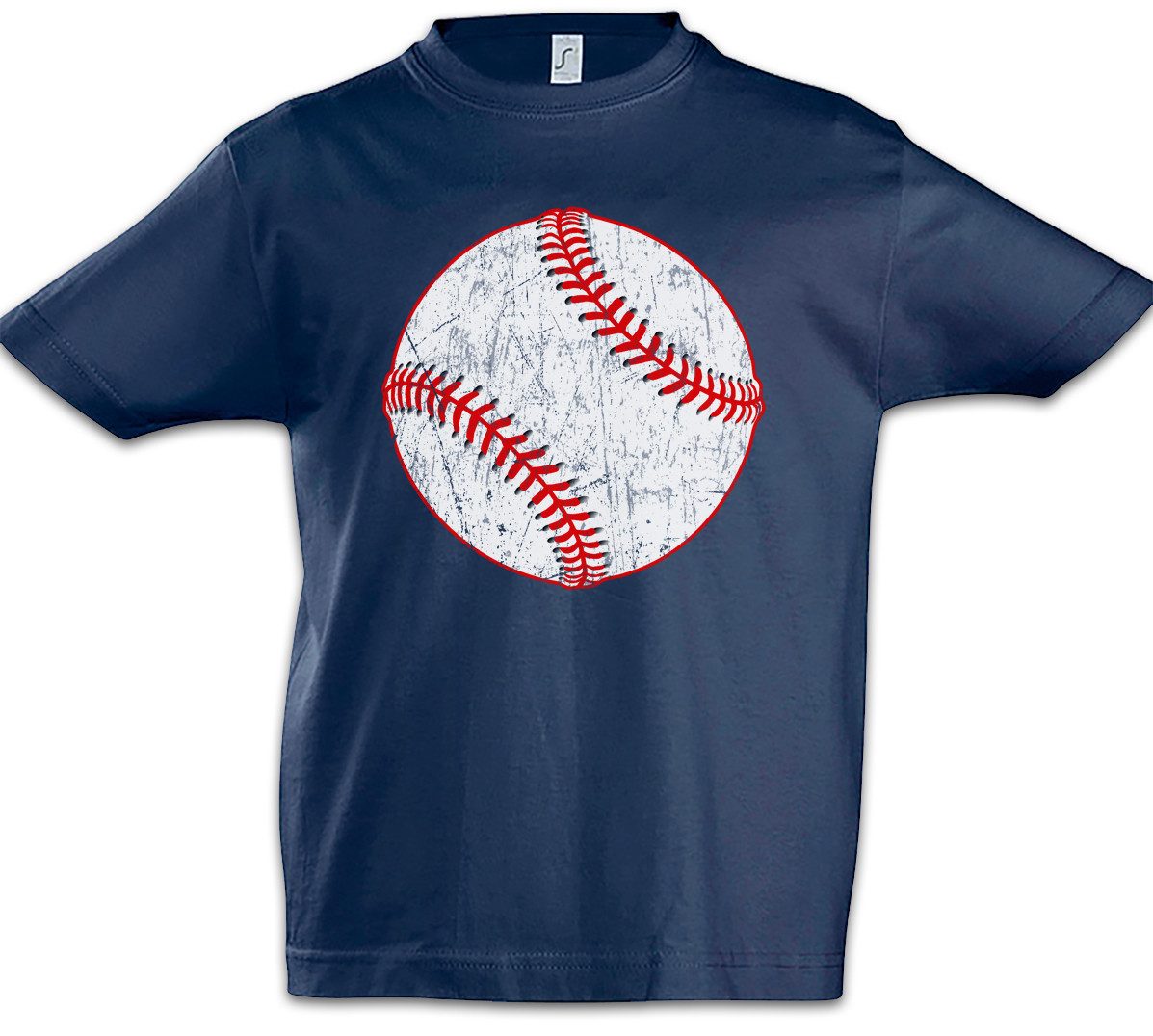 Print-Shirt Baseball I Kinder T-Shirt Player Sport Passion Love Addiction