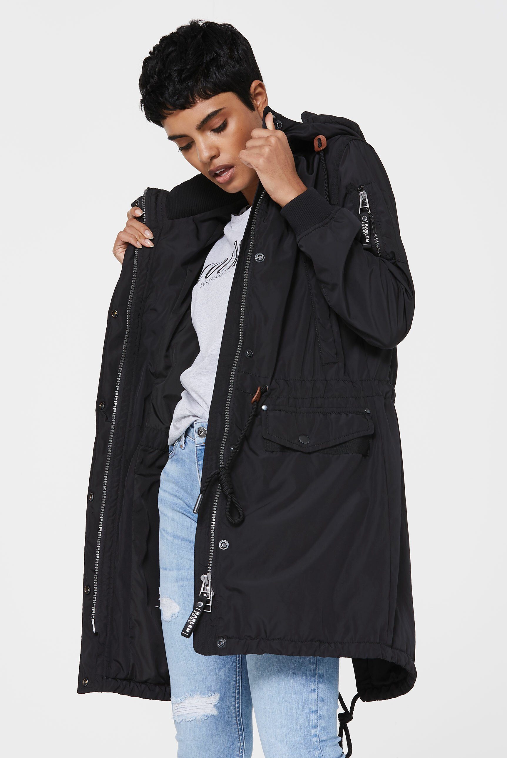 Harlem Soul Parka mit Brusttaschen