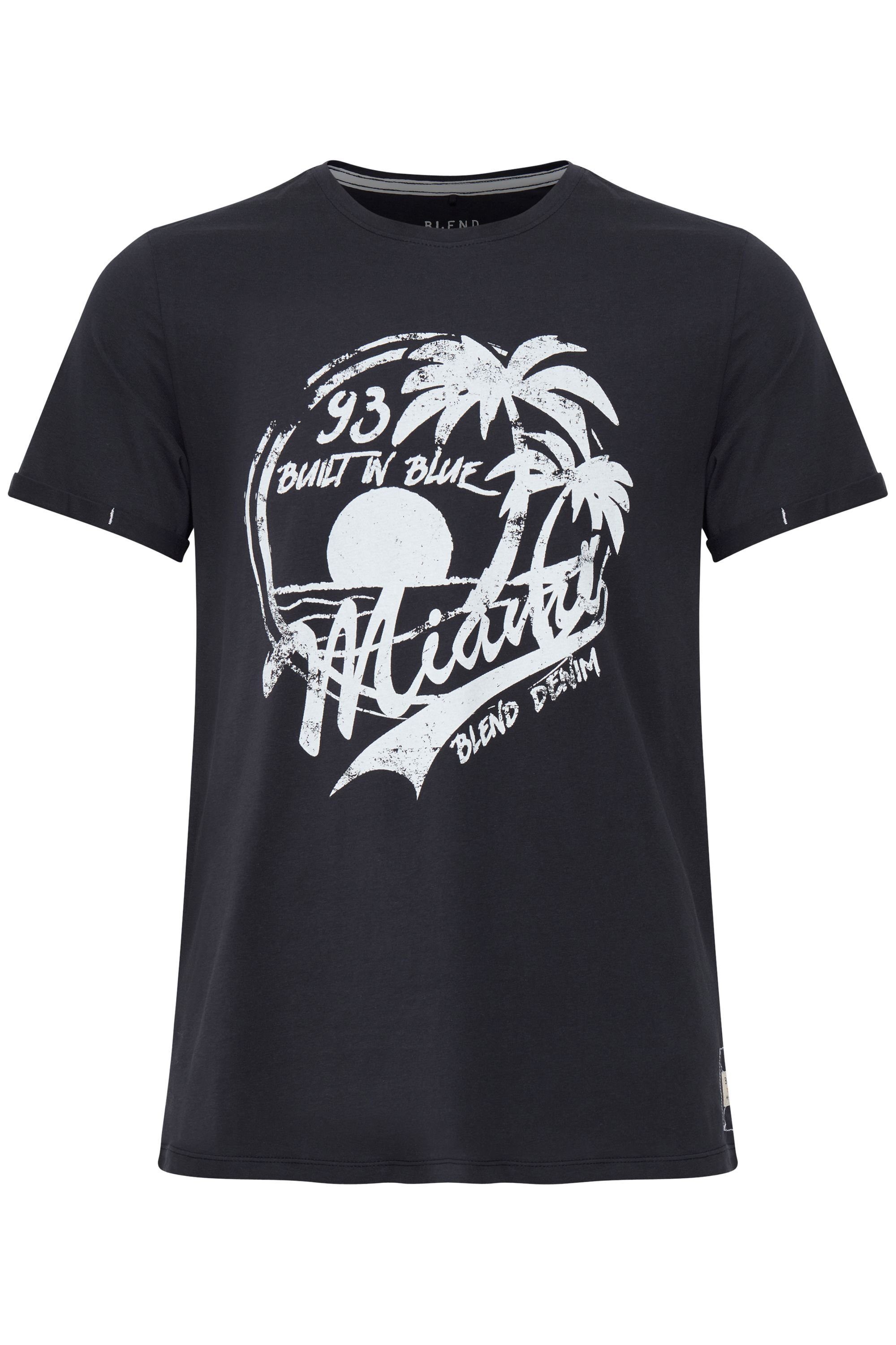 Blend Rundhalsshirt BHPerry Kurzarmshirt mit Frontprint günstig online kaufen