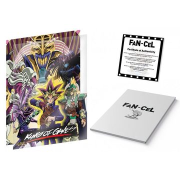 Fanattik Bild Yu-Gi-Oh! - Limited Edition Fan-Cel - 35,56 x 27,95 - mit Echtheitszertifikat und Schutzhülle