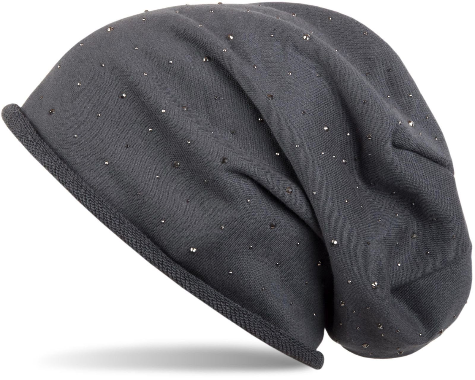 styleBREAKER Beanie Beanie mit Strass Nieten (1-St) günstig online kaufen