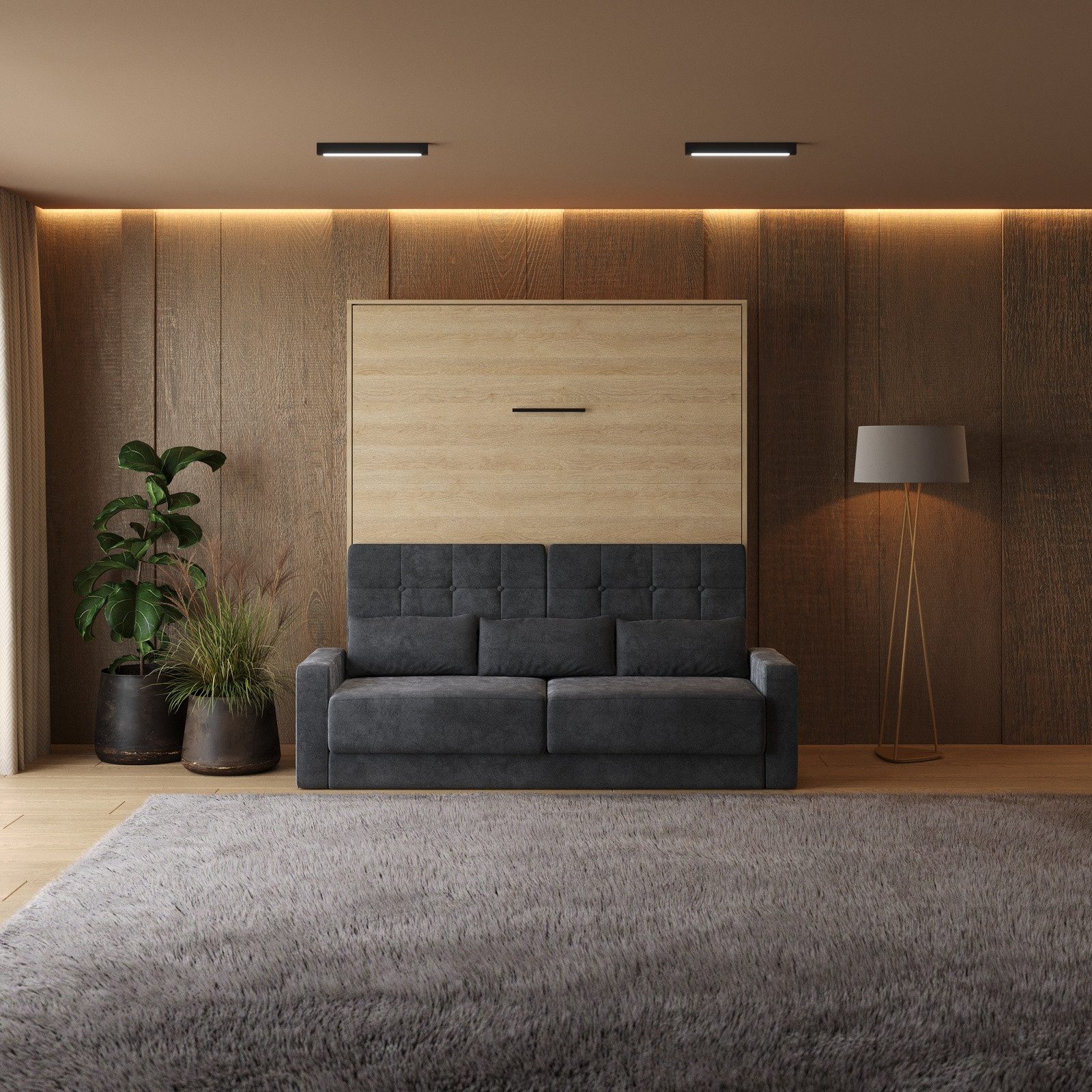 SMARTBett Schrankbett Schrankbett mit SOFA M1 günstig online kaufen