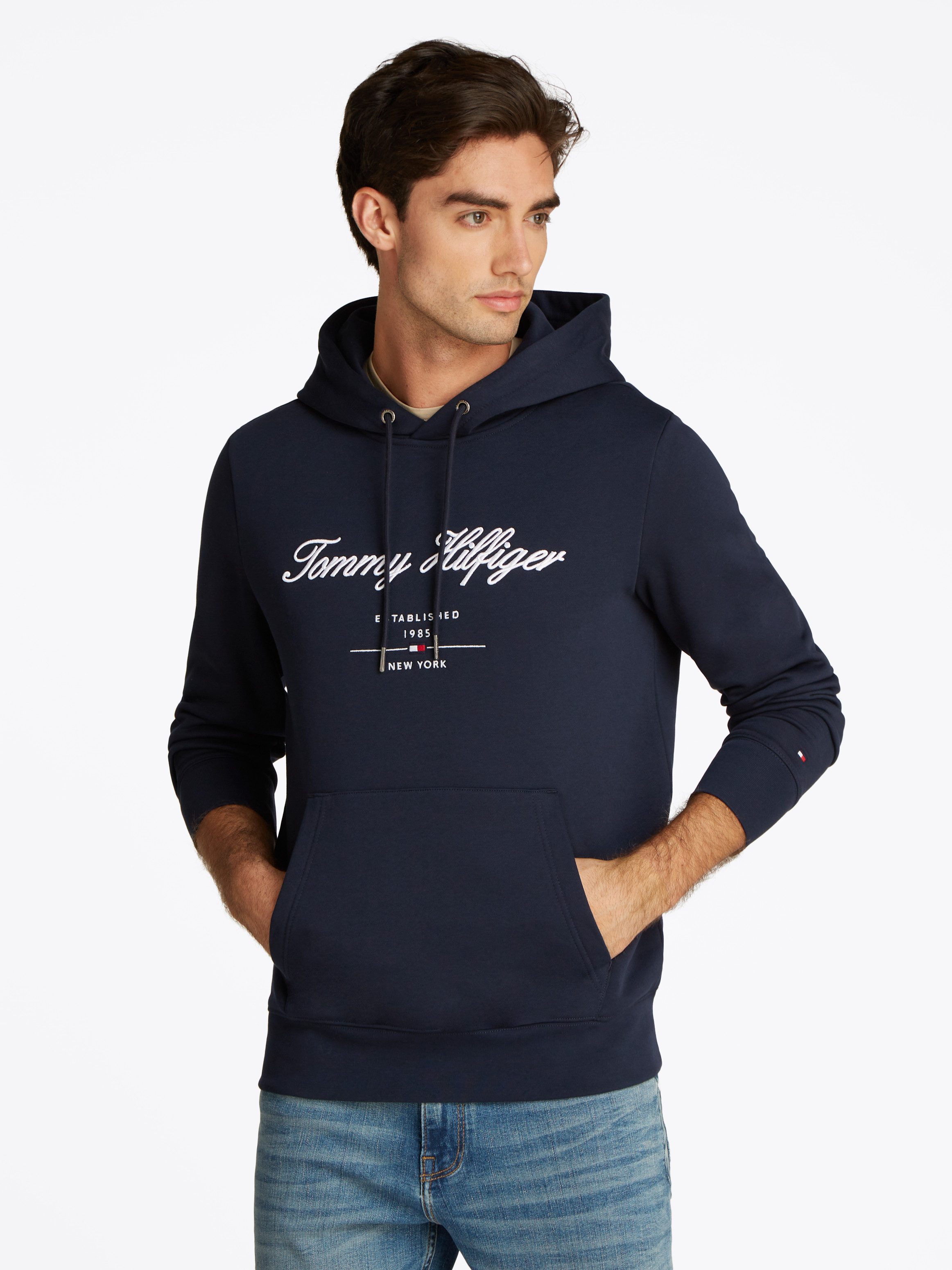 Tommy Hilfiger Hoodie SCRIPT LOGO HOODY günstig online kaufen