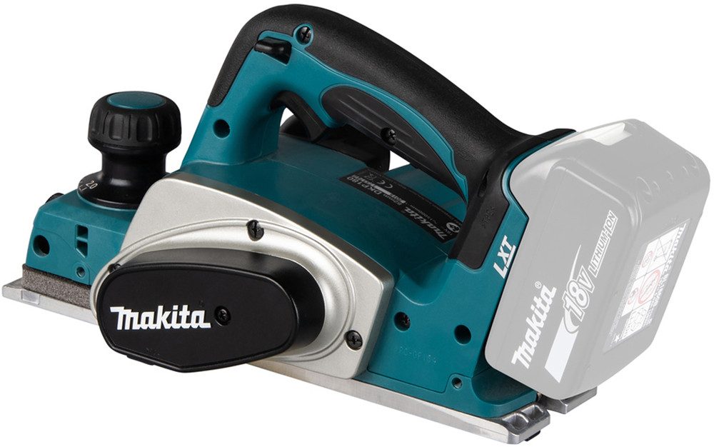 Makita Akku-Elektrohobel DKP180Z, Hobelbreite: 82 in mm, ohne Akku