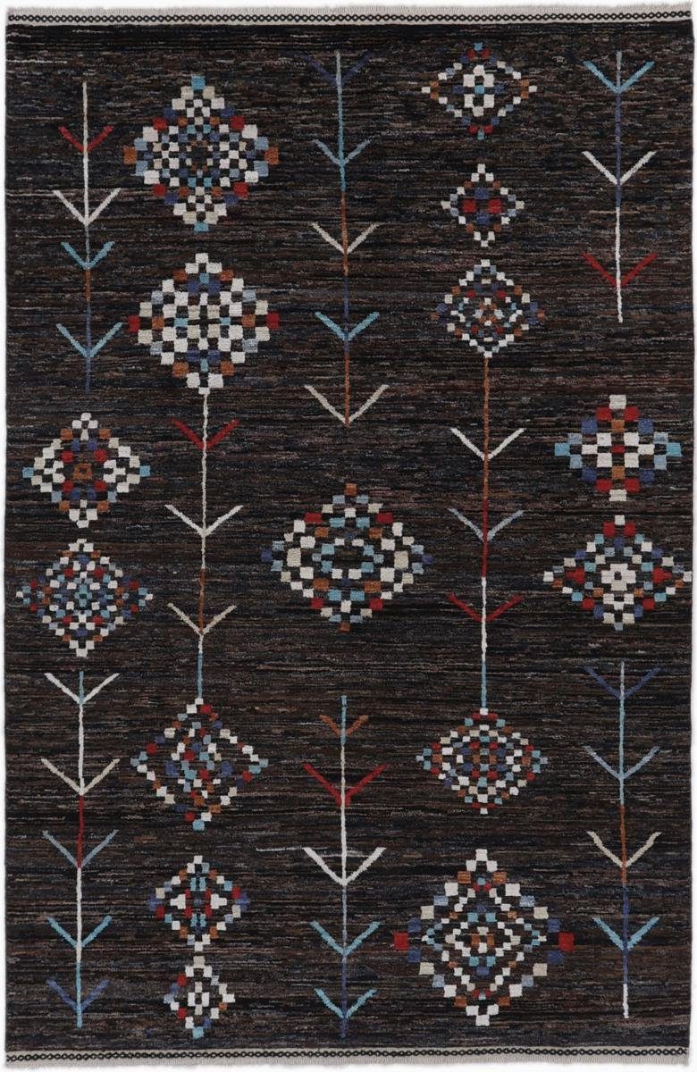 Orientteppich Berber Ghashghai 193x301 Handgeknüpfter Moderner Orientteppich, Nain Trading, rechteckig, Höhe: 10 mm