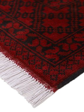 Orientteppich Afghan Akhche, Woven Arts, rechteckig, Höhe: 10 mm, handgeknüpft, reine Wolle für ein warmes Raumklima