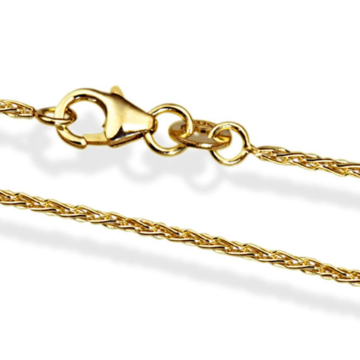 goldmaid Goldkette, ähnelt einem Zopf Muster