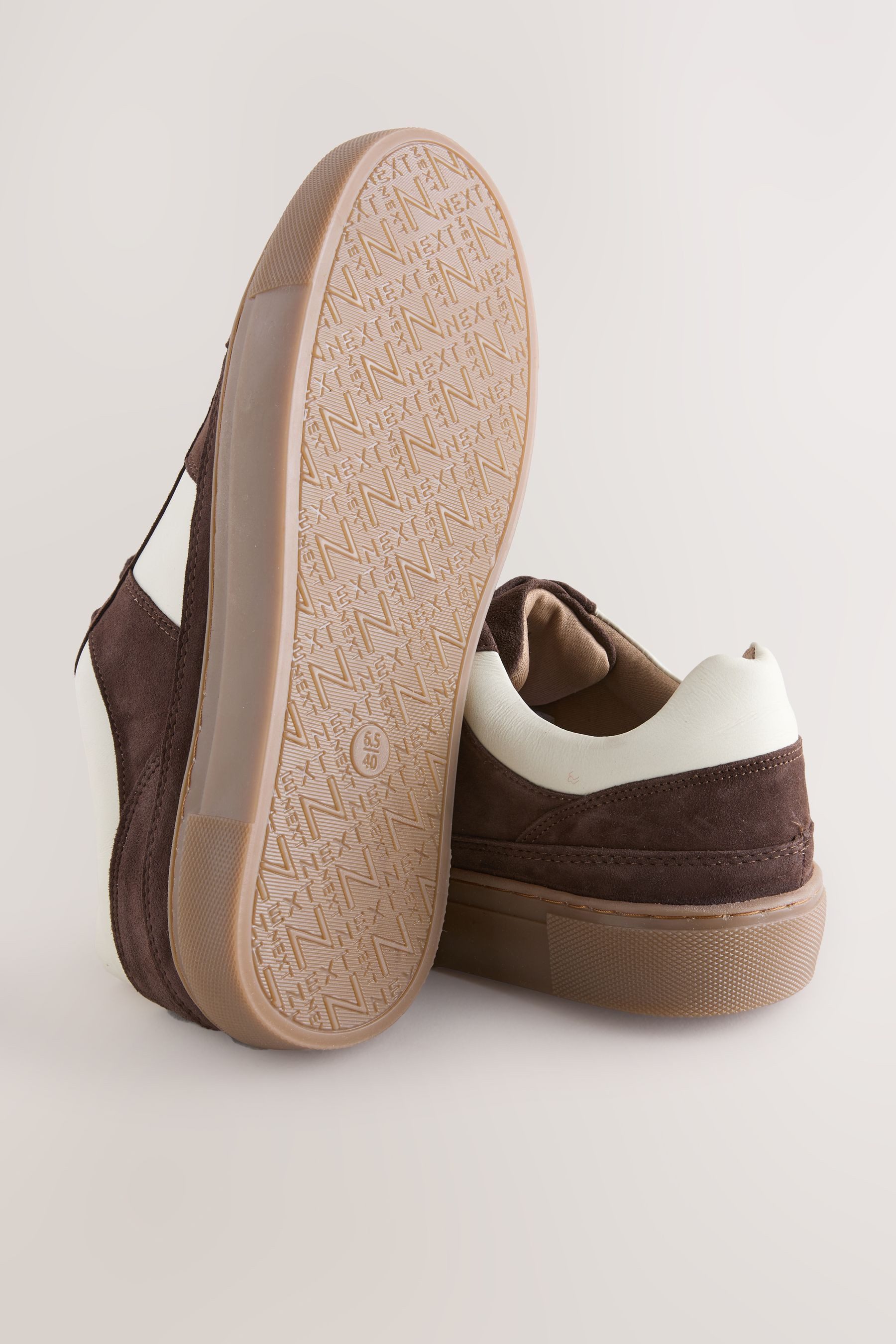 Next Forever Comfort® Schnürsneaker aus Leder, Streifen Sneaker (1-tlg)