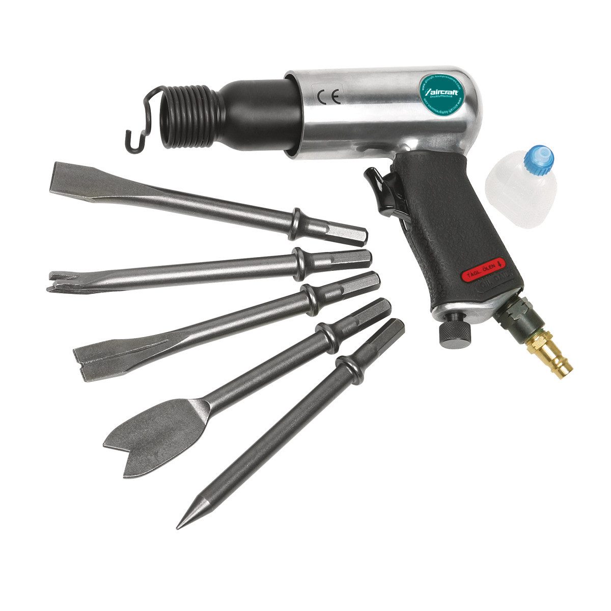 Aircraft Hammer AIRCRAFT 2402200 Meißelhammer-Set MHU