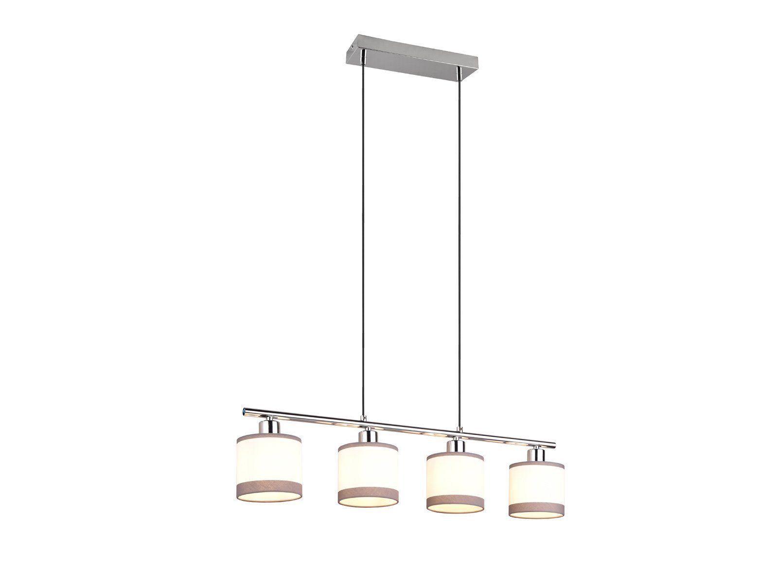 Reality Leuchten LED Pendelleuchte, LED wechselbar, warmweiß, Balken-pendel günstig online kaufen