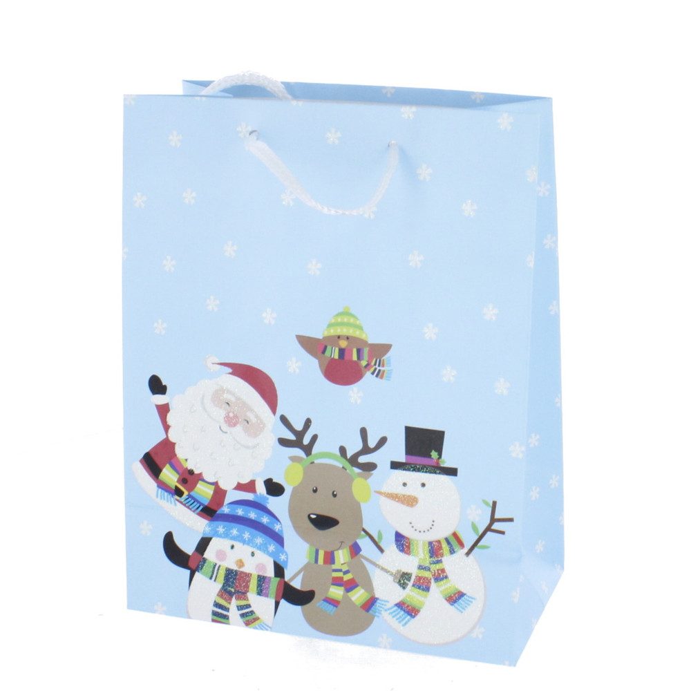 MICA Geschenkbox Geschenktasche Weihnachten - ca. 26 x 12,5 x 32 cm