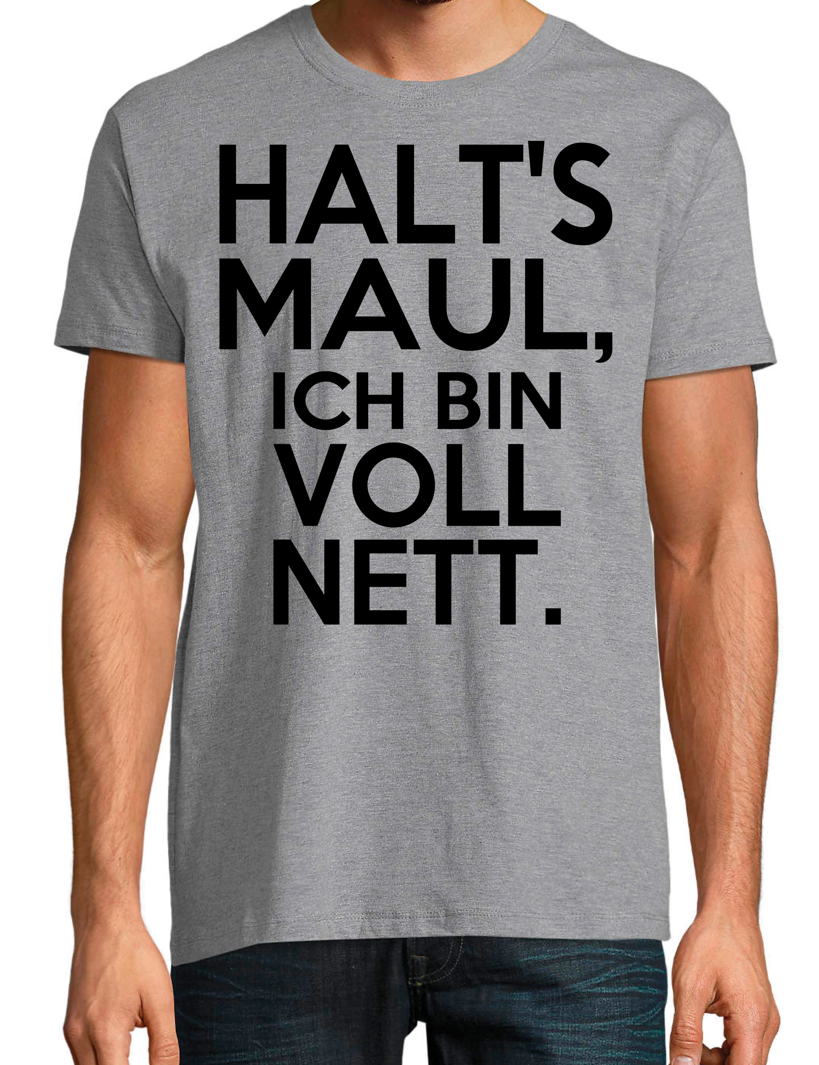 Youth Designz Print-Shirt Herren T-Shirt "Halts günstig online kaufen
