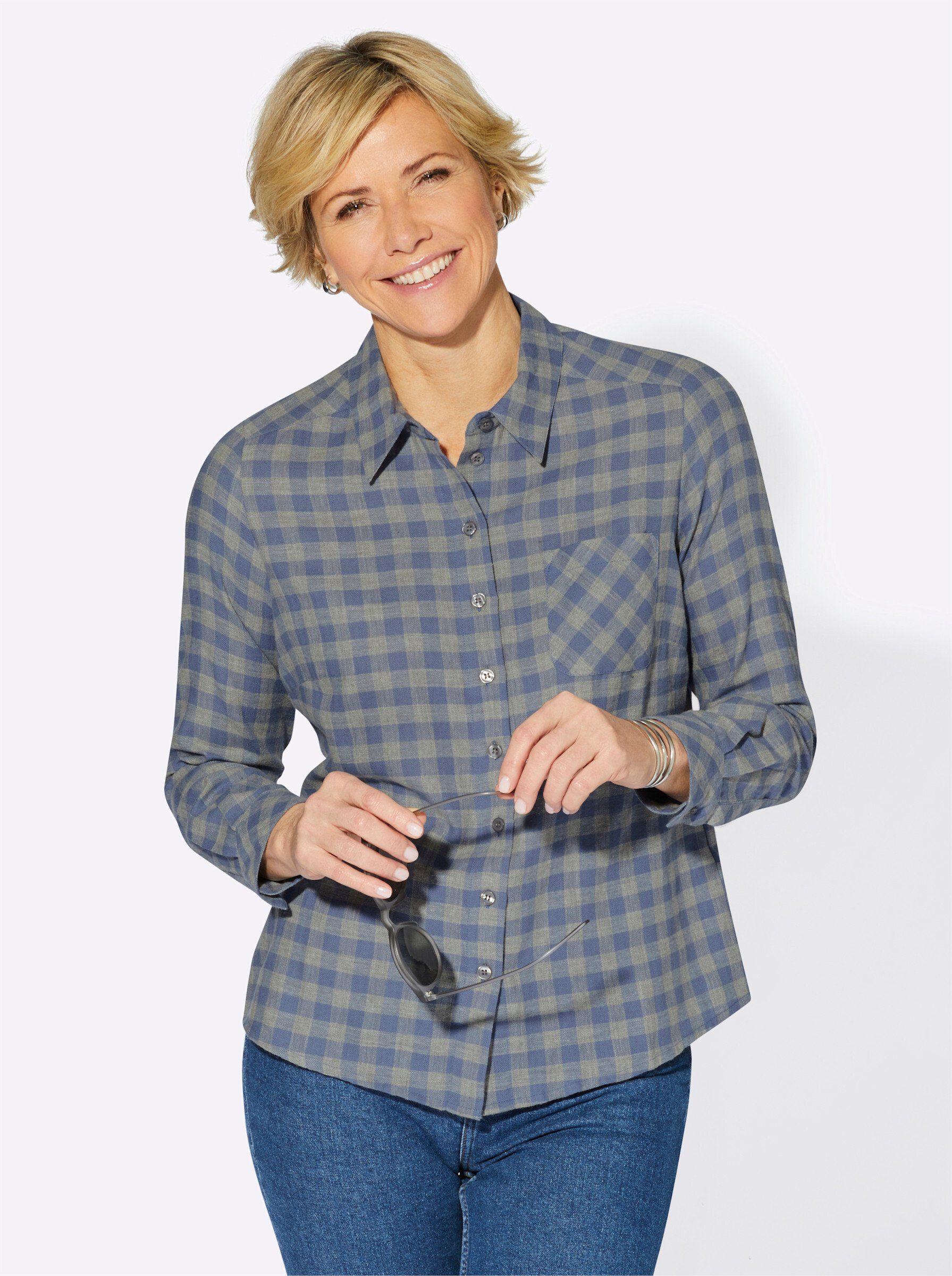 Witt Klassische Bluse Hemdbluse . günstig online kaufen