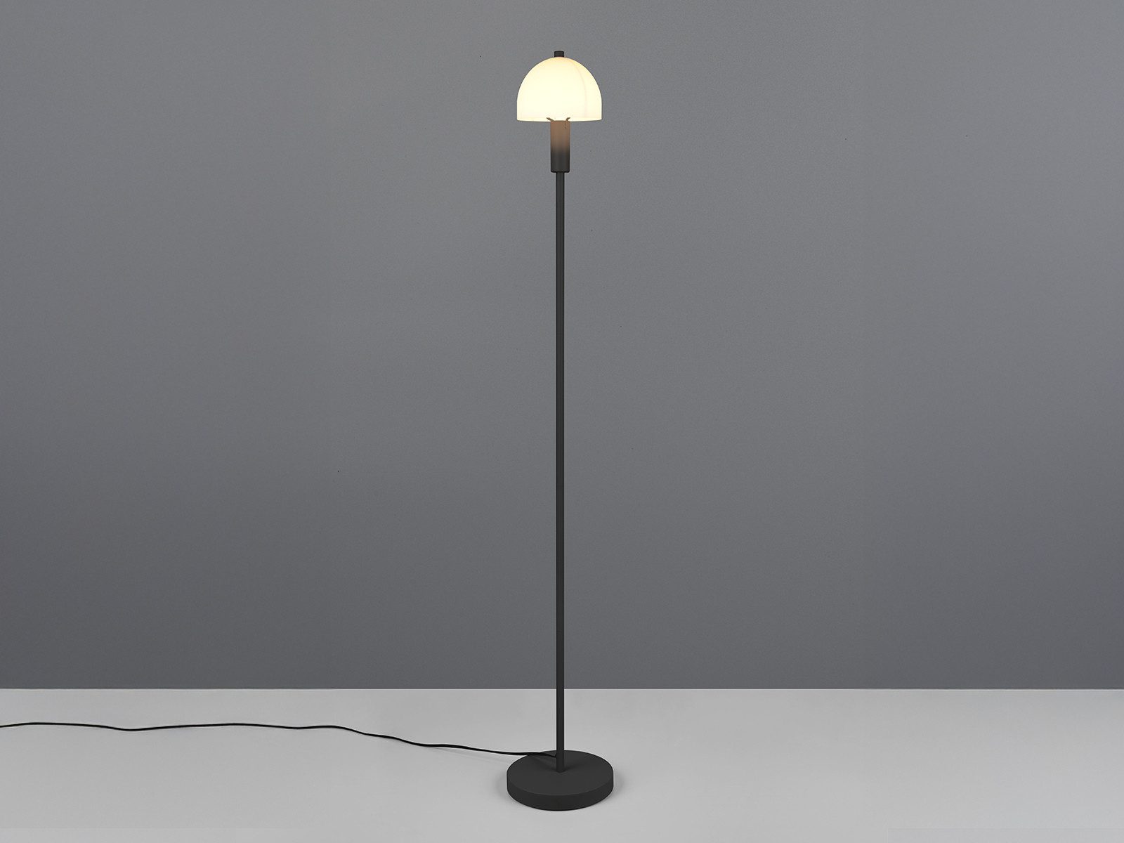 Reality Leuchten Stehlampe, ohne Leuchtmittel, klein mit Metall-Fuß & Lampe günstig online kaufen