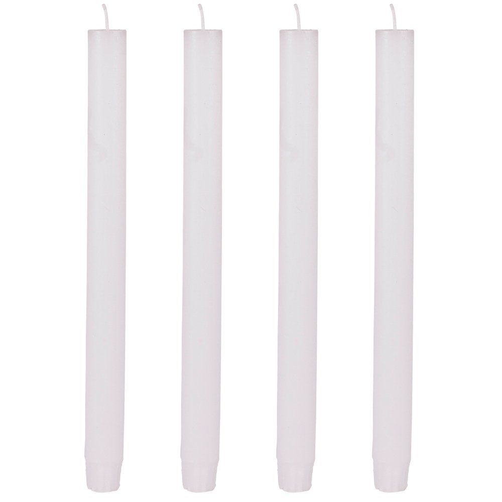 matches21 HOME & HOBBY Tafelkerze Stab-Kerzen 4er Set hochwertige Tafelkerz günstig online kaufen