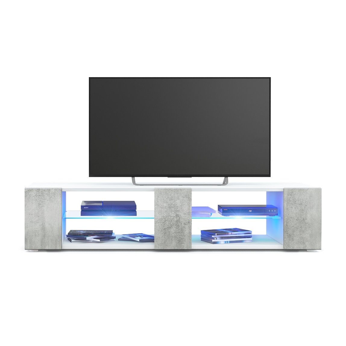 Vladon Lowboard Movie V2 (TV-Kommode, mit günstig online kaufen