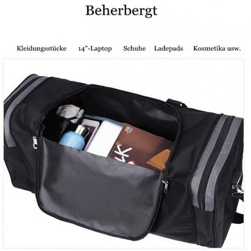 GelldG Reisetasche Handgepäck Tasche für Flugzeug Reisetasche Handgepäck Ryanair
