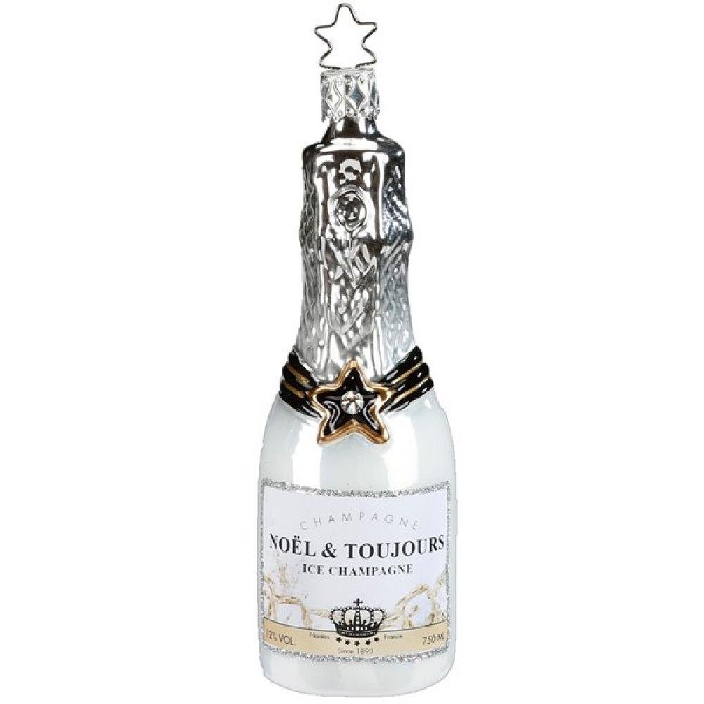 INGE-GLAS® Christbaumschmuck Flasche Ice Sekt günstig online kaufen