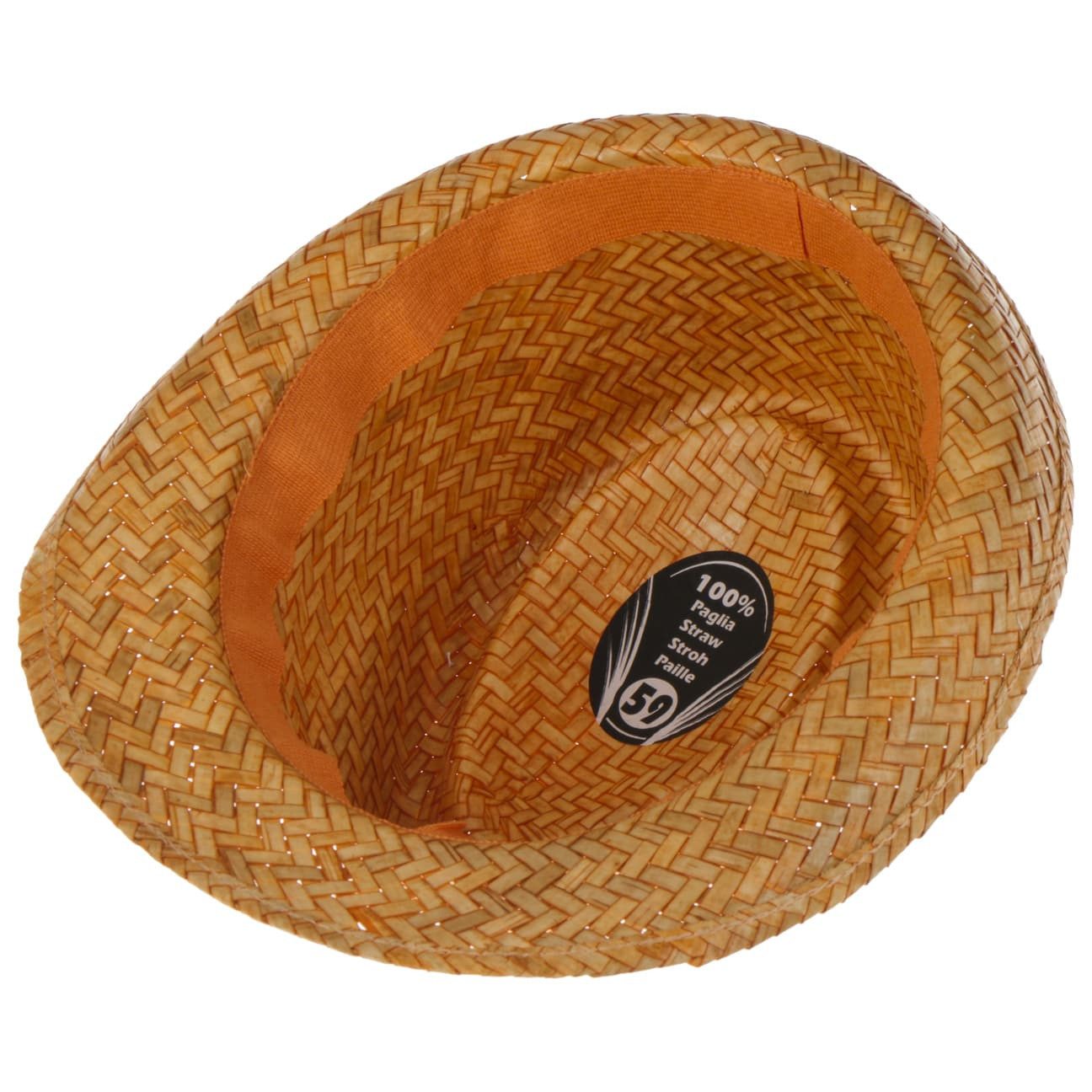 Lipodo Sonnenhut (1-St) Sommerhut mit Ripsband, Made in Italy