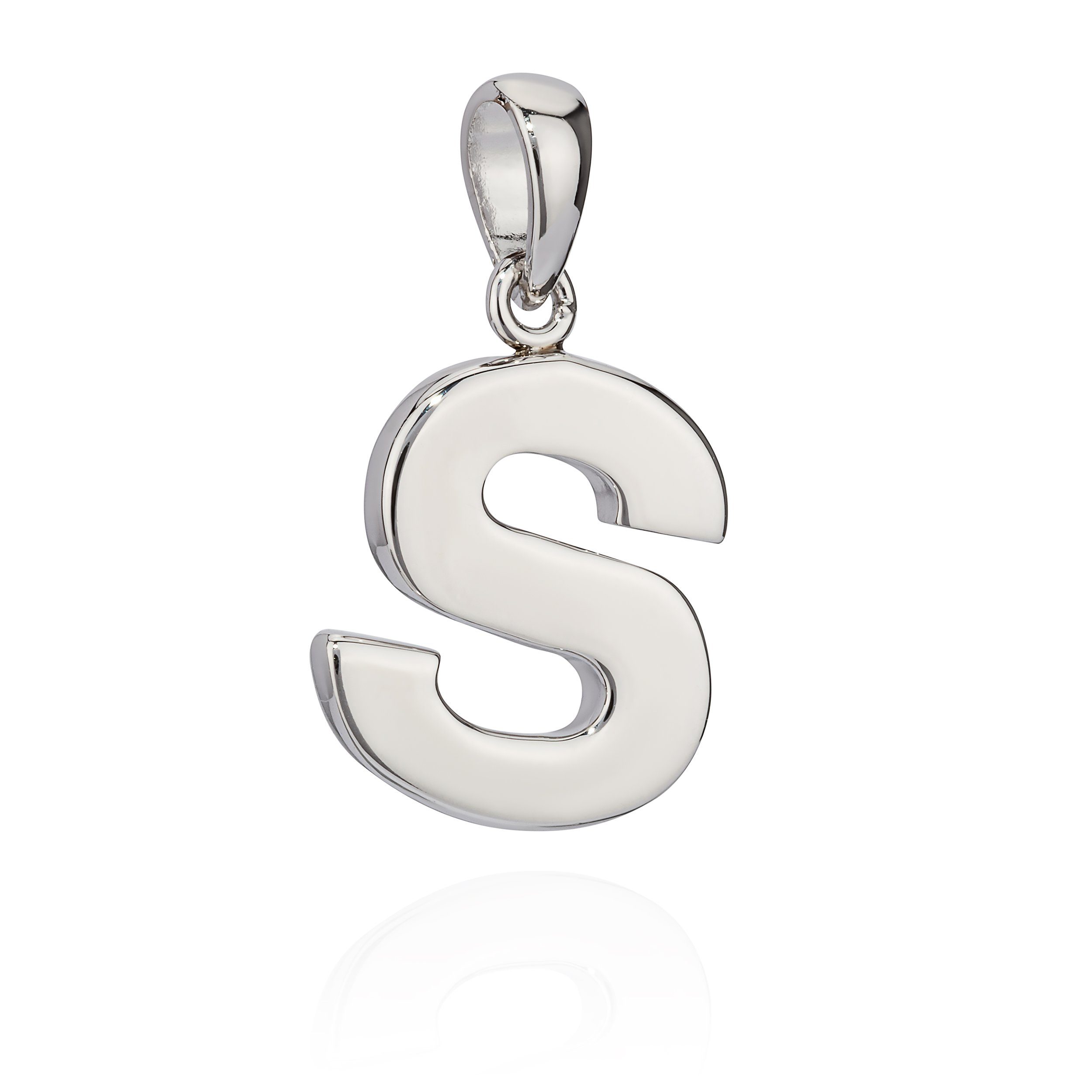 NKlaus Kettenanhänger 13x12mm Kettenanhänger Buchstabe S Silber 925 anla günstig online kaufen