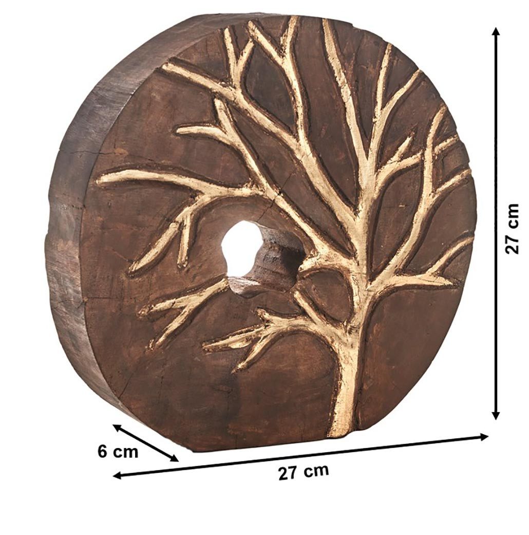 Kobolo Dekoobjekt Dekofigur Holzdeko TREE aus günstig online kaufen