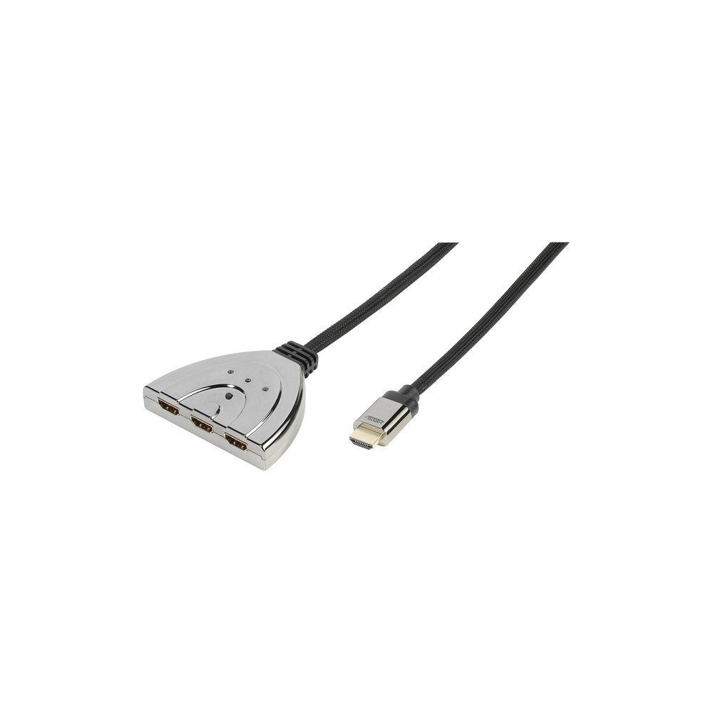 Vivanco HDMI-Splitter Automatischer HDMI® 3 > 1 Umschalter (47079)
