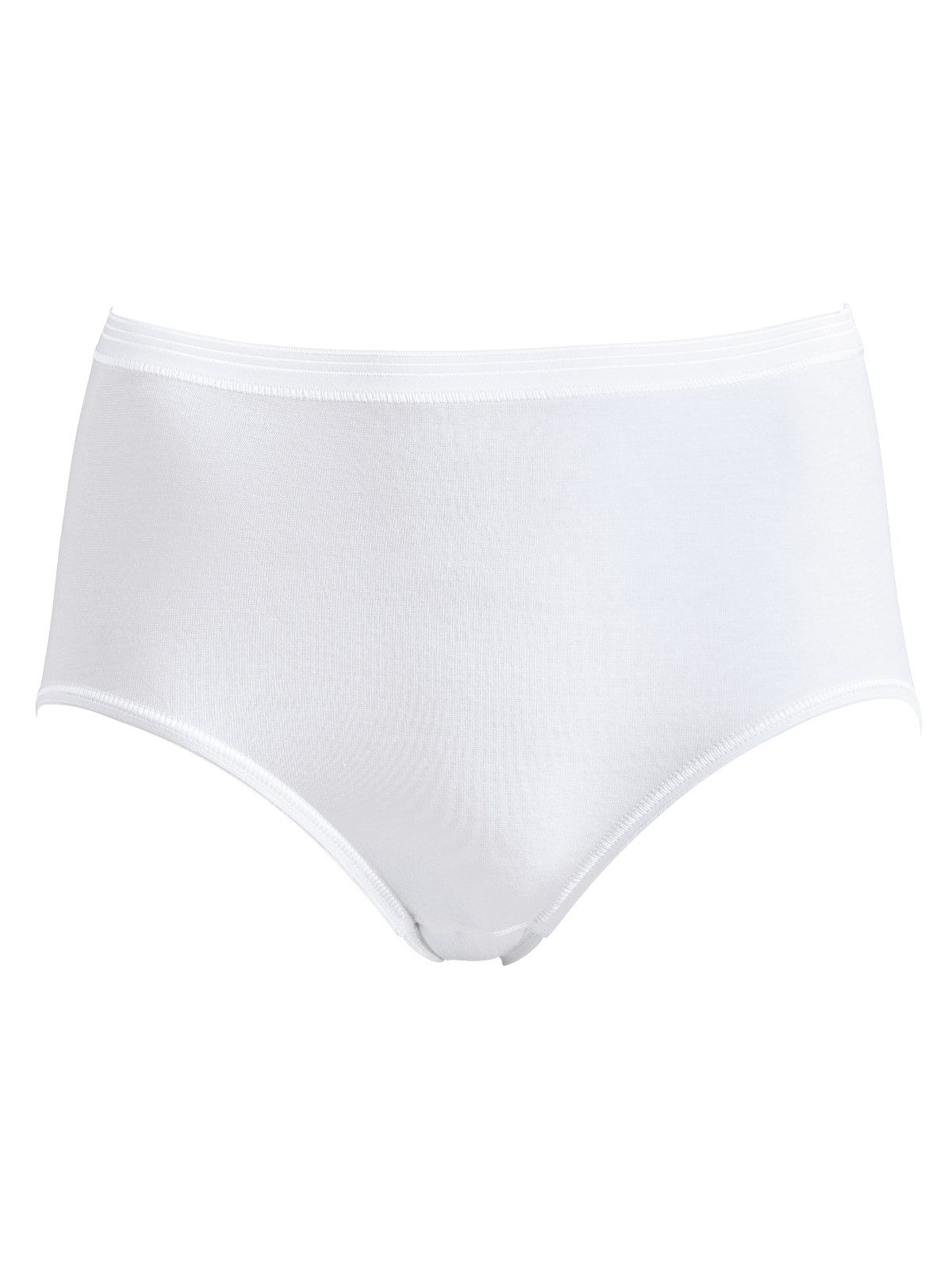 Schöller Taillenslip 3er Pack Damen Taillenslip Baumwolle (Packung, 3-St) Zwickel