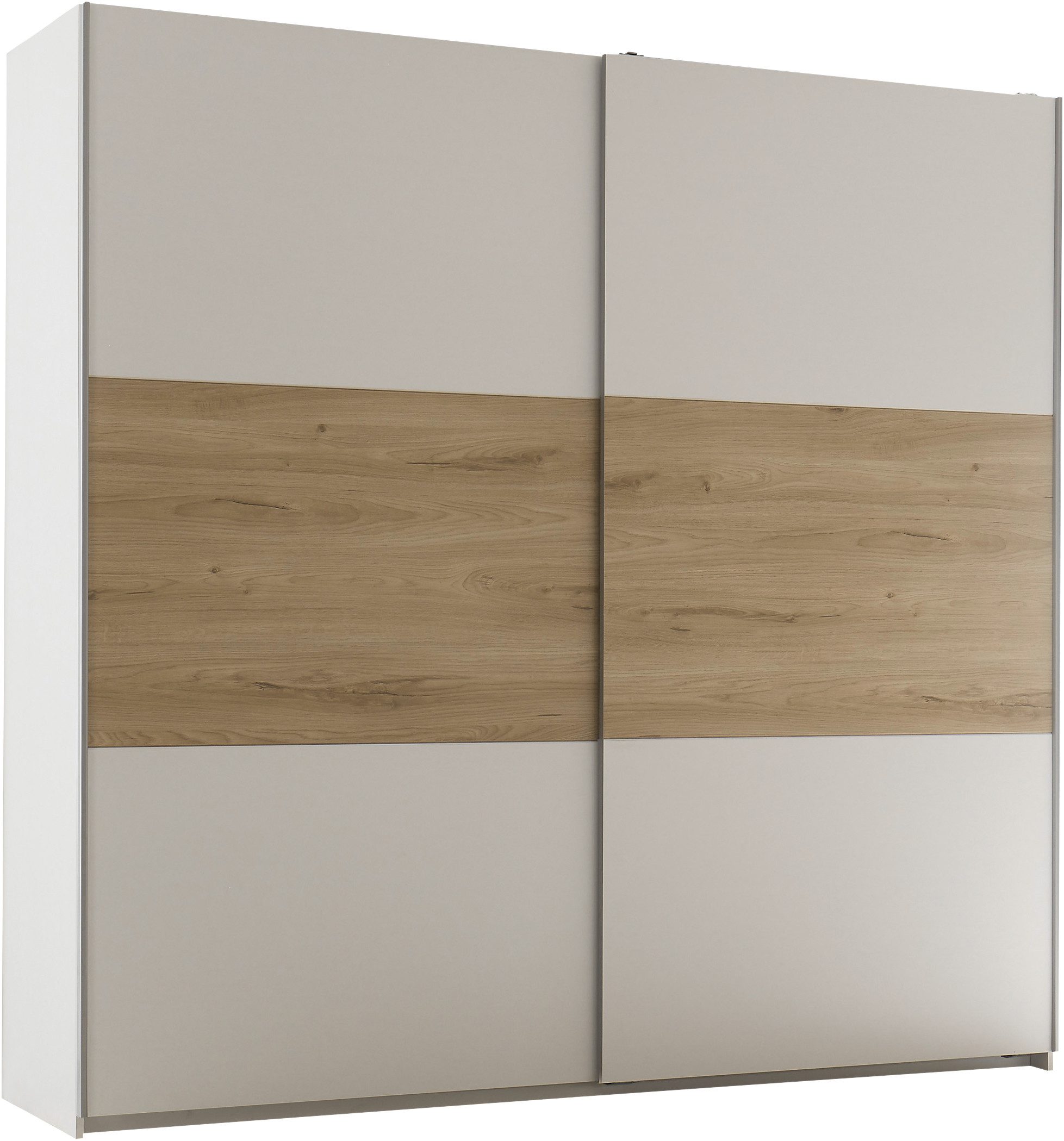Schwebetürenschrank Kiara Kleiderschrank, Schiebetürenschrank, Schrank mit Schiebetüren