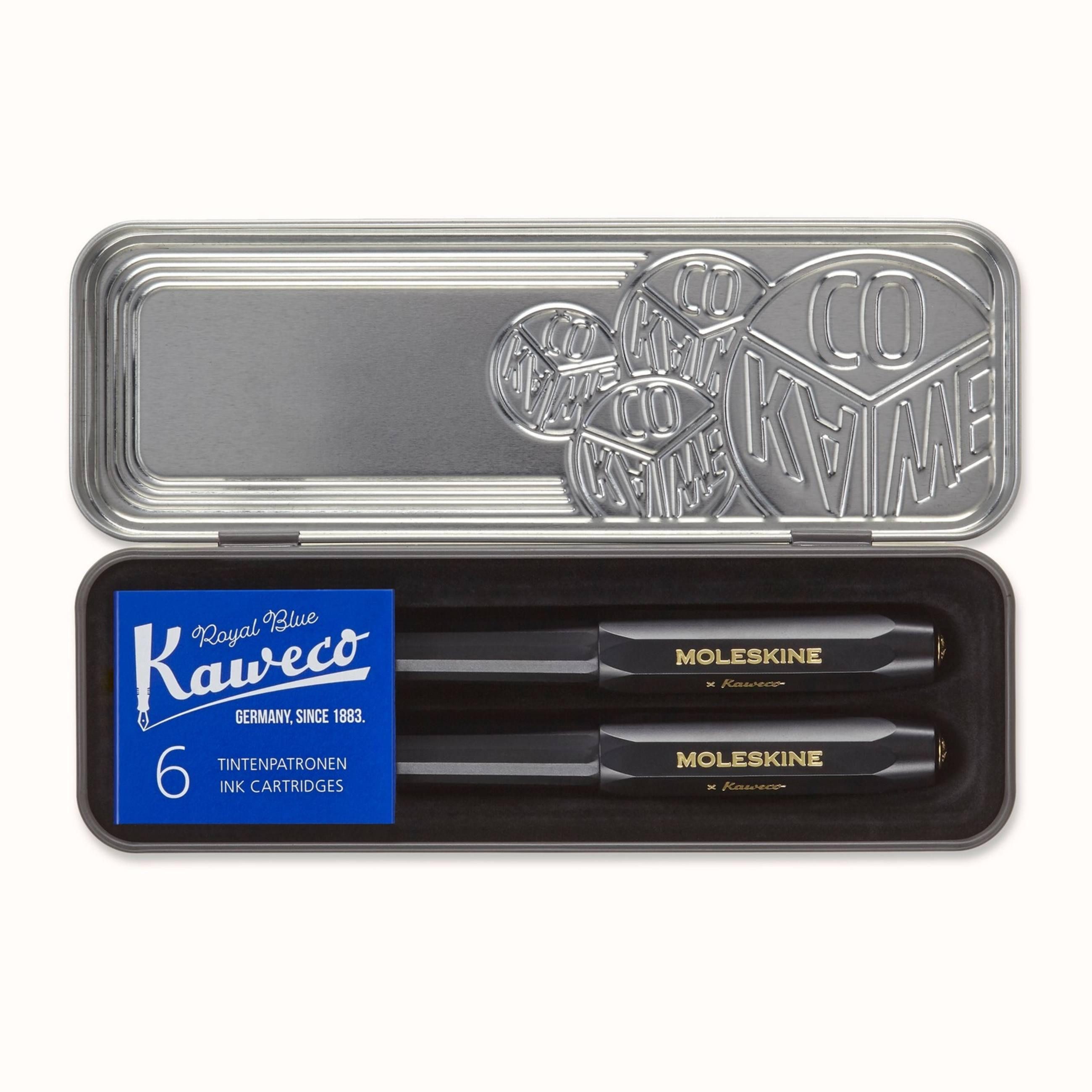 MOLESKINE Фонтаны Moleskine X Kaweco Карандаши-Set, Füller mitt. Feder & Ручки ...