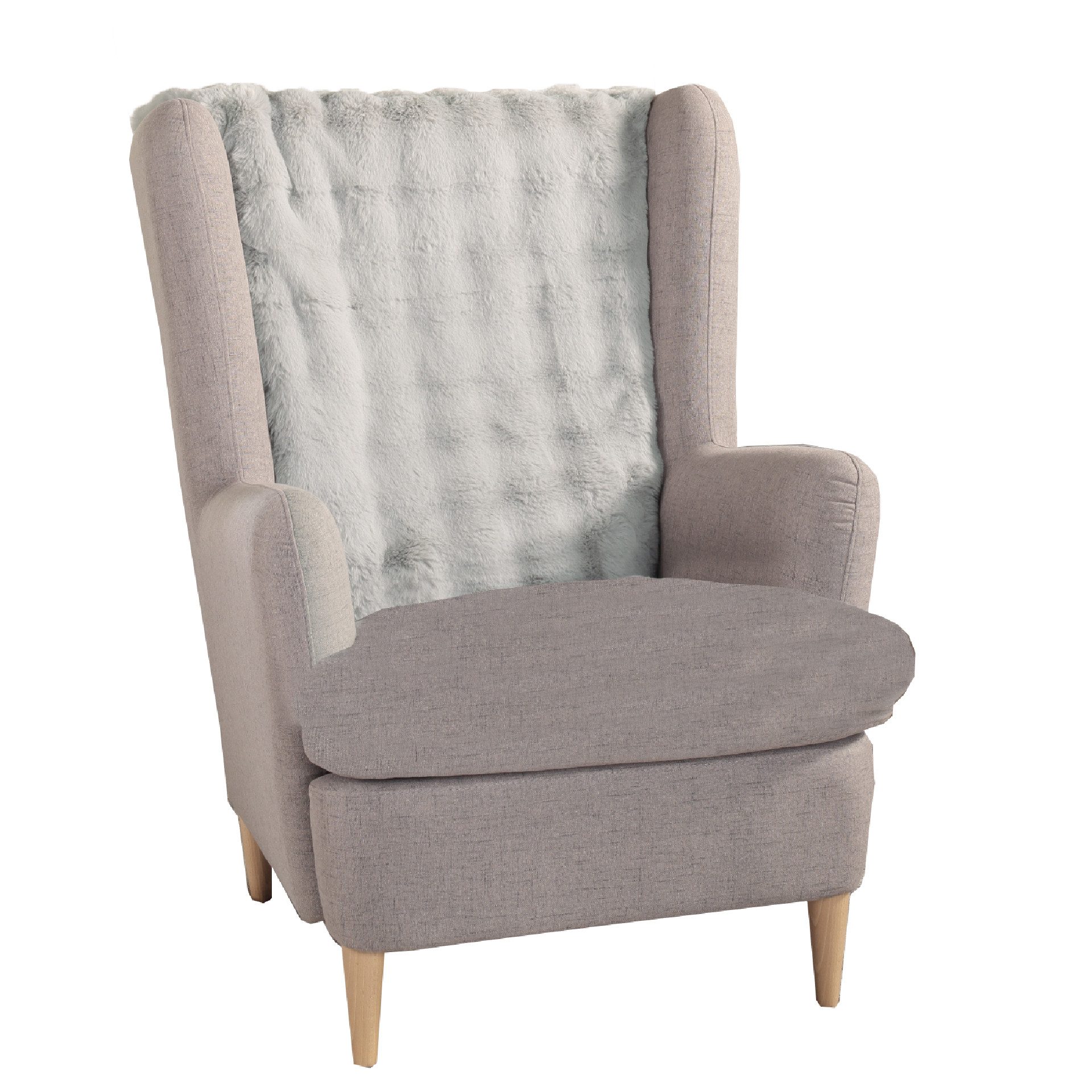 Delindo Lifestyle Sesselschoner Kuscheliger Webpelt Sesselschoner/Sofaschon günstig online kaufen