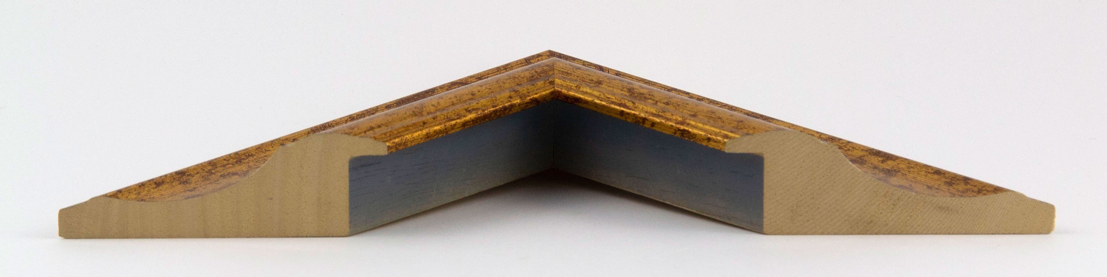 myposterframe Einzelrahmen Dysnomia Barock Edel Stück), 20x30 Bilderrahmen, (1 cm, Antik, Echtholz Gold