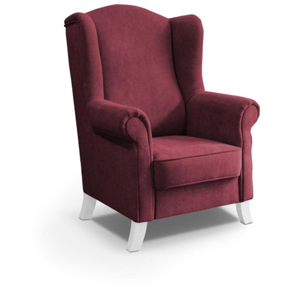 Beautysofa Ohrensessel LEONARDO Sessel Wohnzimmersessel, Fernsehsessel günstig online kaufen