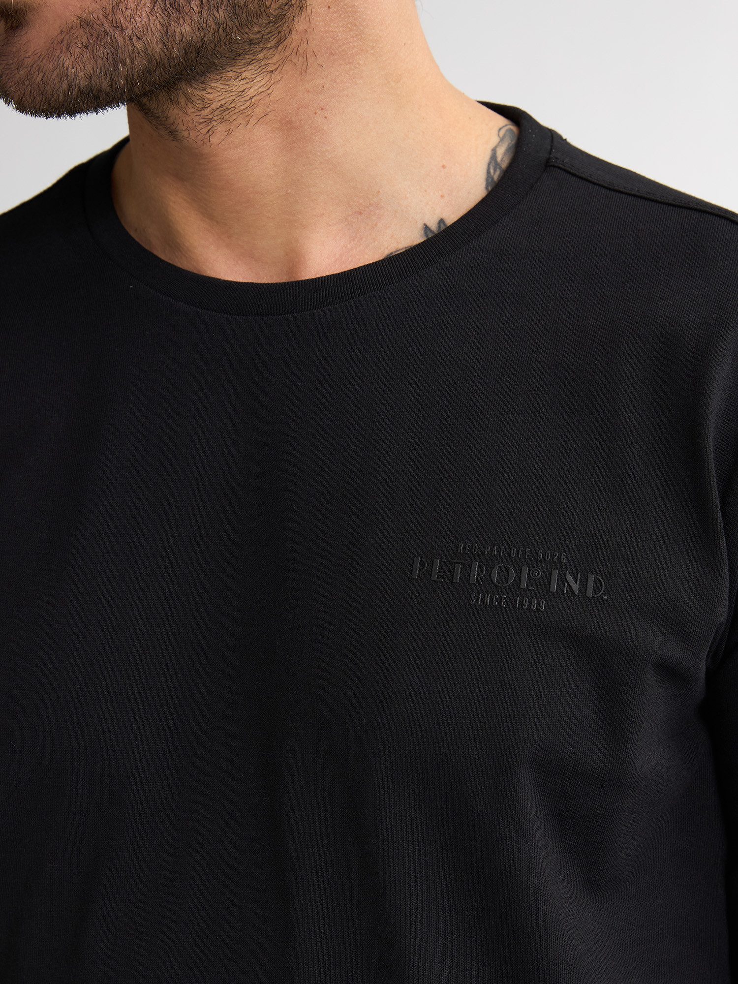 Petrol Industries T-Shirt Dolphinpark mit Logo