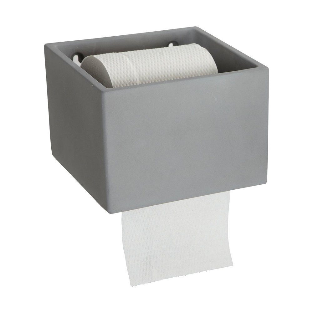 House Doctor Toilettenpapierhalter Toilettenrollenhalter Cement