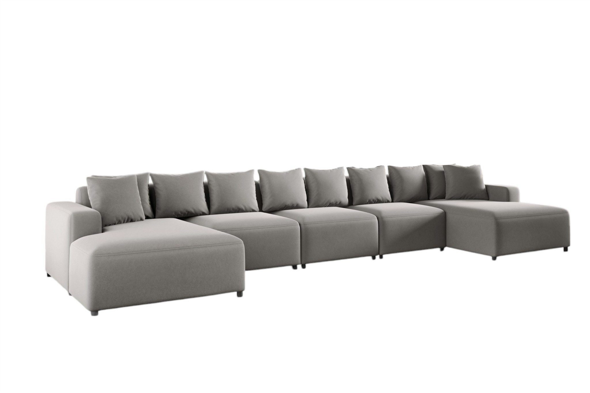 Fun Möbel Wohnlandschaft Sofa U-Form MEGAN günstig online kaufen