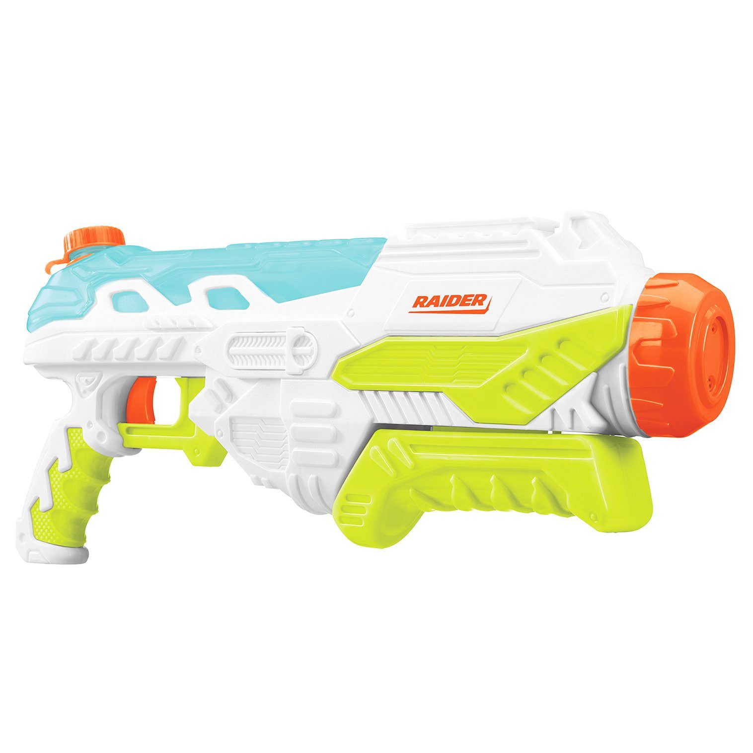 Buzz Bee Toys Wasserpistole BuzzBee Raider, Der BuzzBee Water Warriors Raider bietet mit seiner Power-Pump-Funktio
