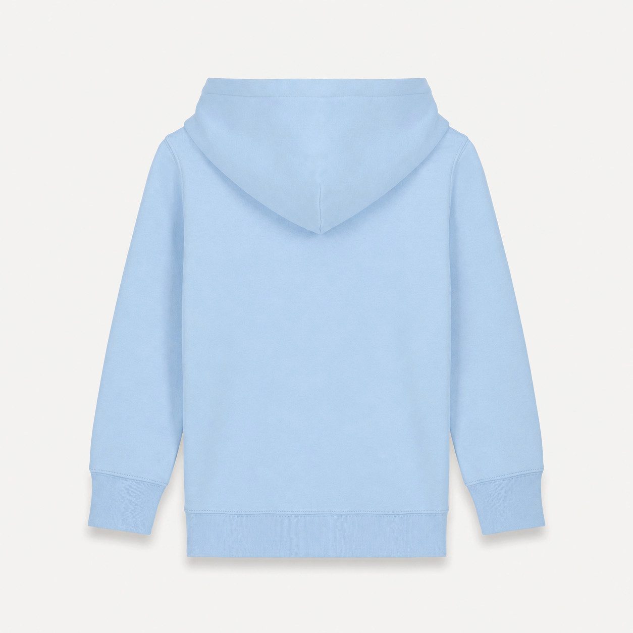 Sitztgut Kapuzensweatjacke Kinder Zip-Hoodie aus Bio-Baumwolle (1-tlg) Doppellagige Kapuze, Metallreißverschluss und Kängurutaschen