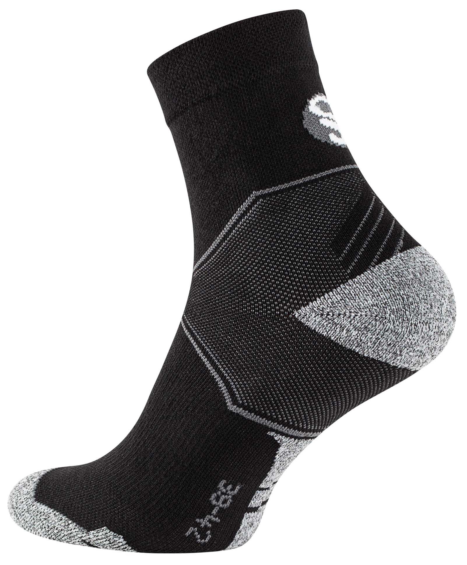 Stark Soul® Laufsocken Quarter Sport Socken, Performance - 2 Paar Laufsocken (2 Paar) Gepolsterte Sohle