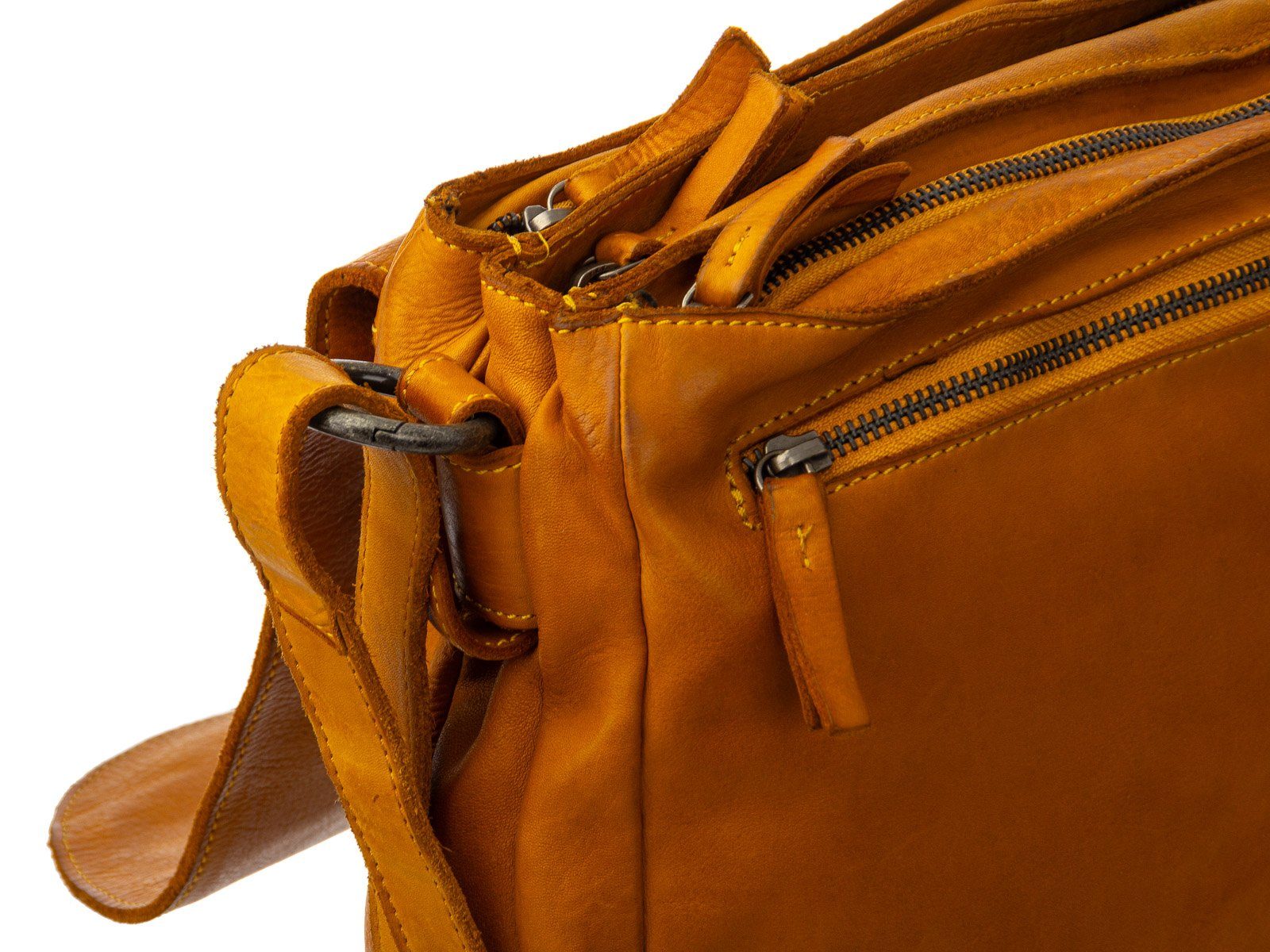 HARBOUR 2nd Schultertasche Lotta Anchor Love Saddlebag Überschlagtasche, Leder