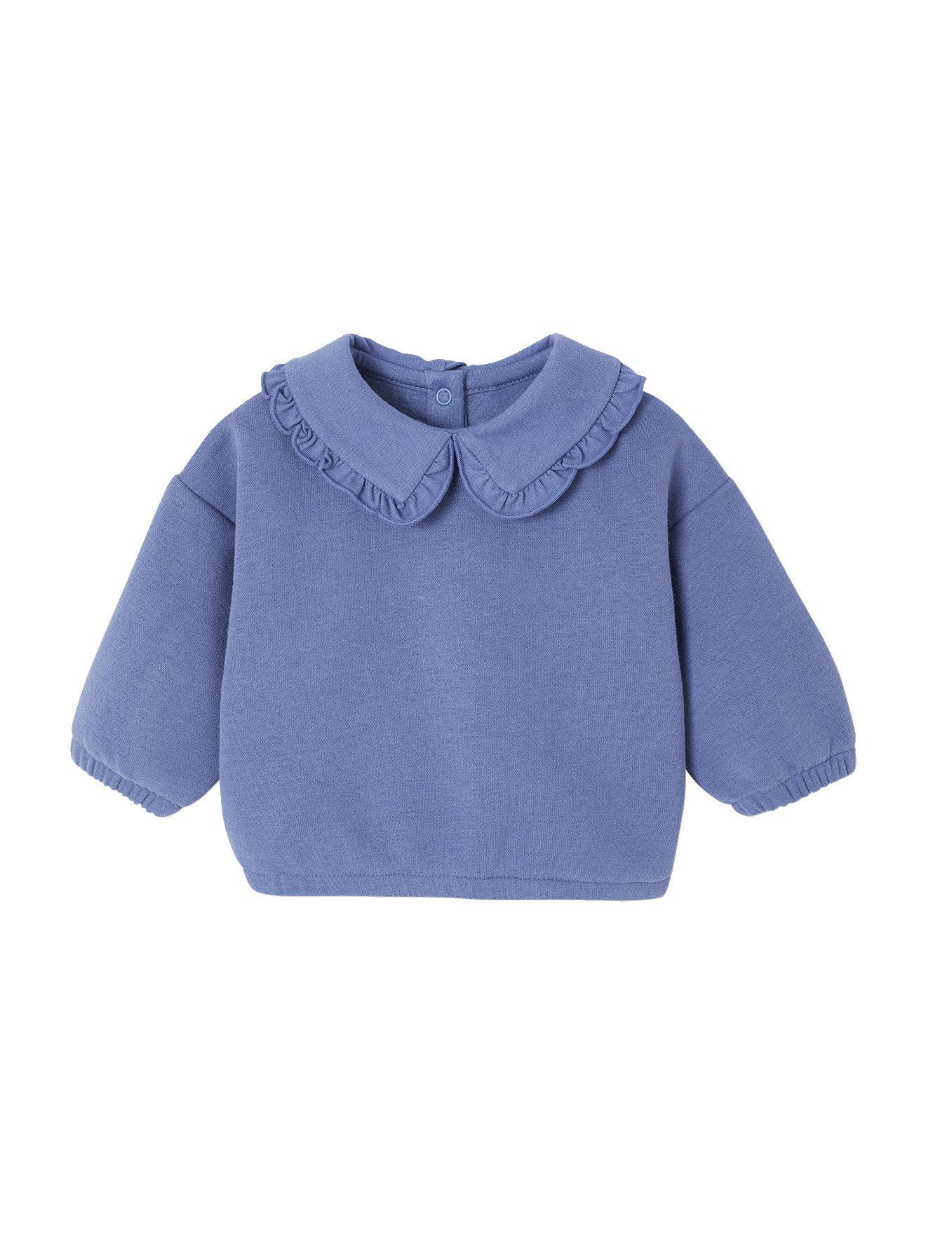 vertbaudet Sweatshirt Baby Sweatshirt in Jeansoptik