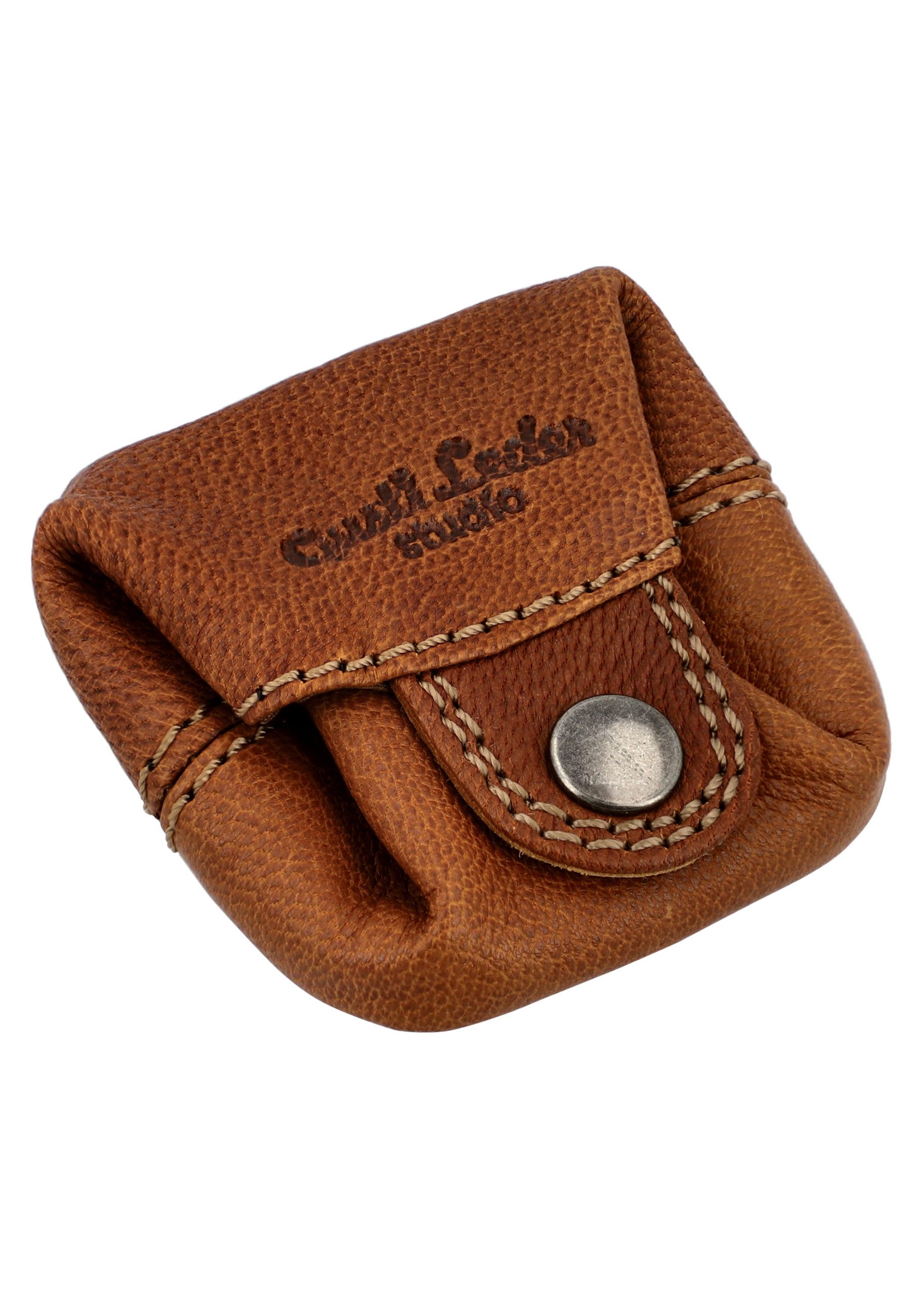 Gusti Leder Geldbörse Gusti Leder unisex wallet Linus (Quadrat, 1-tlg., Quadrat)