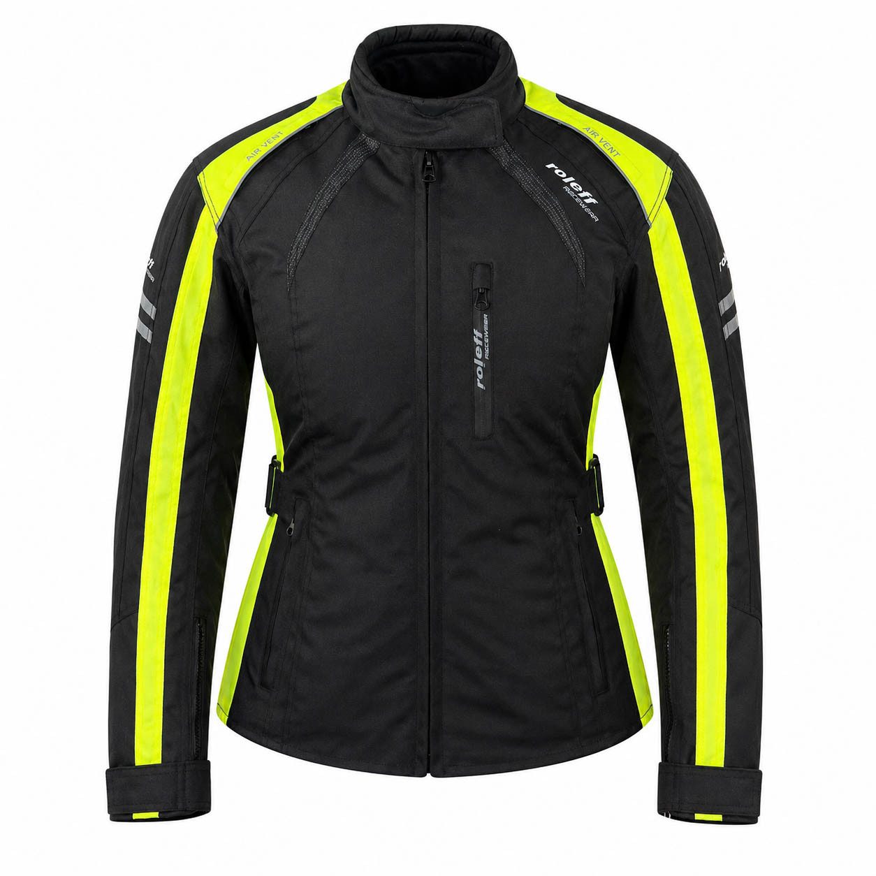 roleff Motorradjacke RO981 Damenjacke - wasserdicht, atmungsaktiv & mit Protektoren auch in großen Größen, in verschiedenen Farben erhältlich