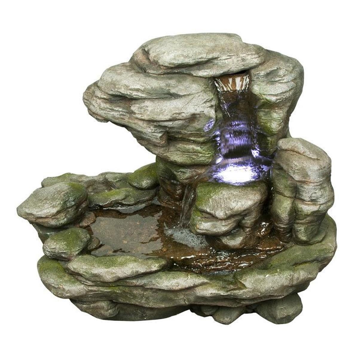 INTERGARDEN Wasserspiel Zimmerbrunnen, Kaskadenbrunnen Innen, Gartenbrunnen günstig online kaufen