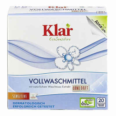 Almawin Klar - Vollwaschmittel - Pulver 1,1Kg Vollwaschmittel