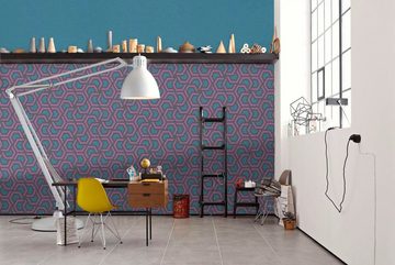 living walls Vliestapete Linen Style, geometrisch, grafisch