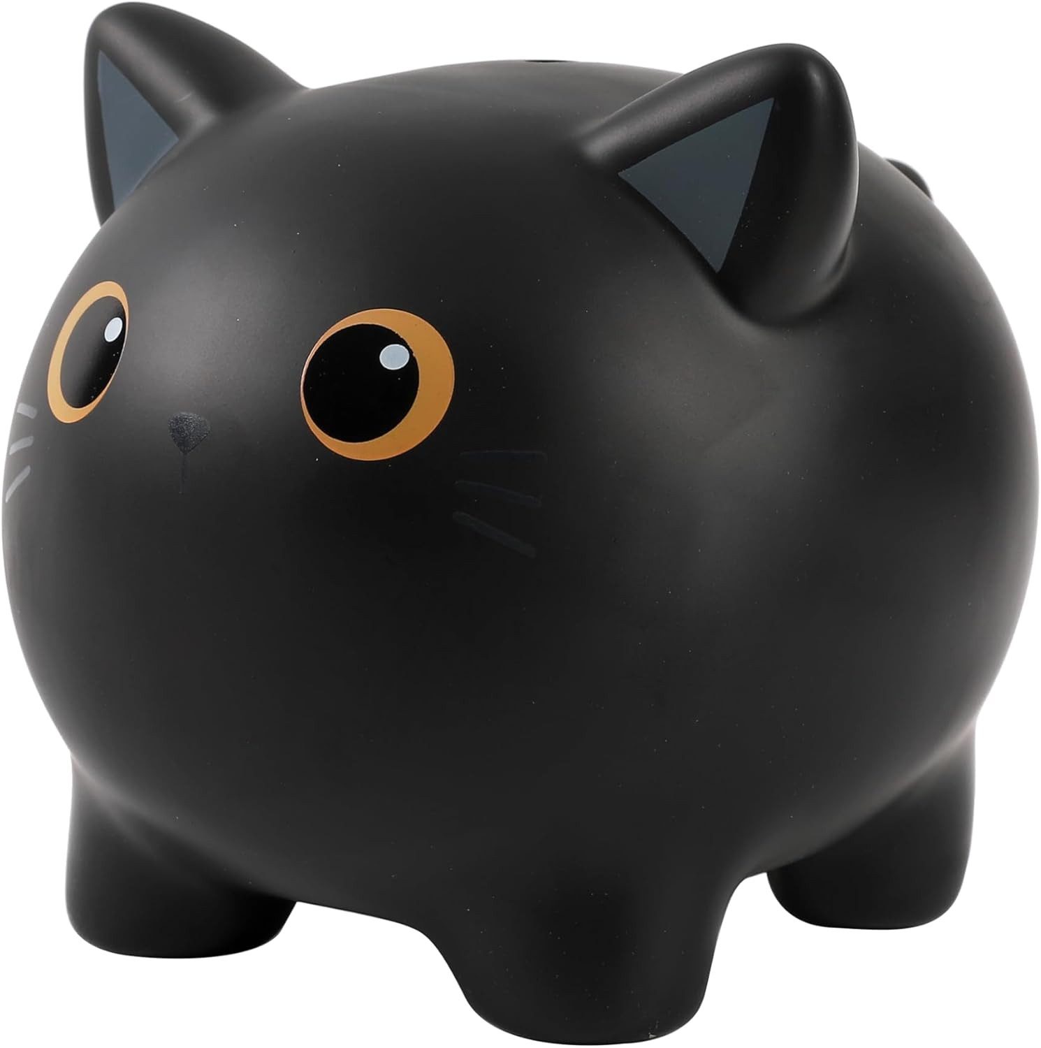 I-TOTAL Spardose I-TOTAL® Spardose Sparbüchse robuster Kunststoff schwarze Katze