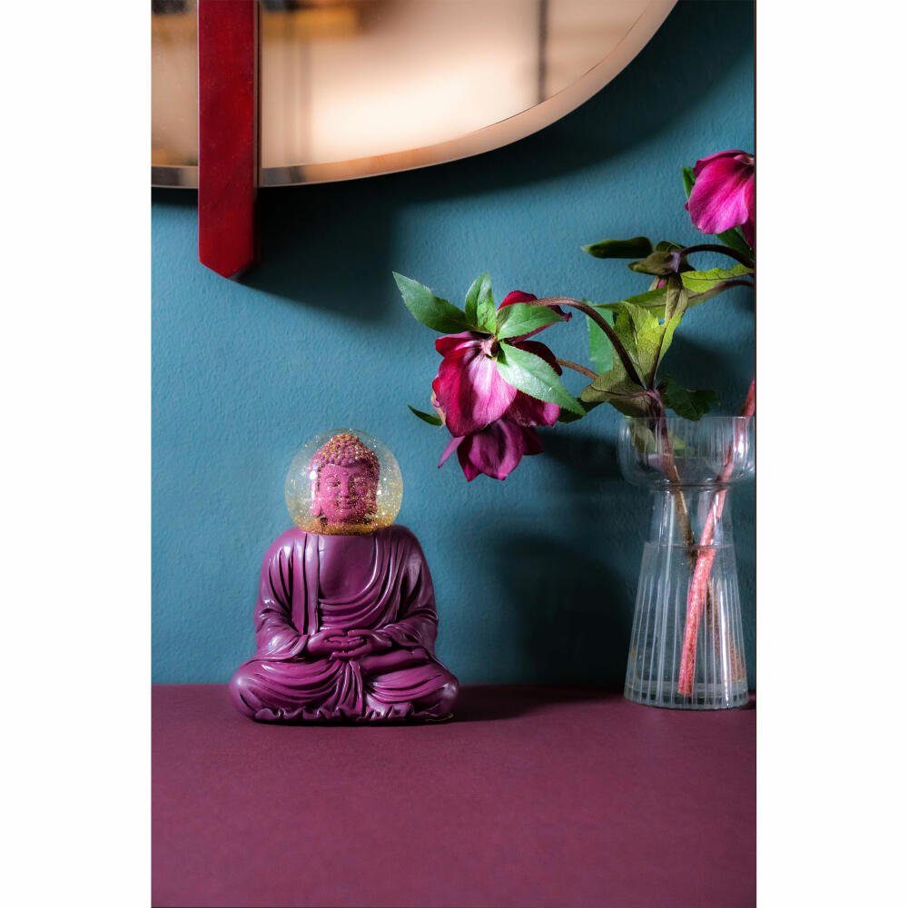 Donkey Products Schneekugel Summerglobe The Buddha Lila